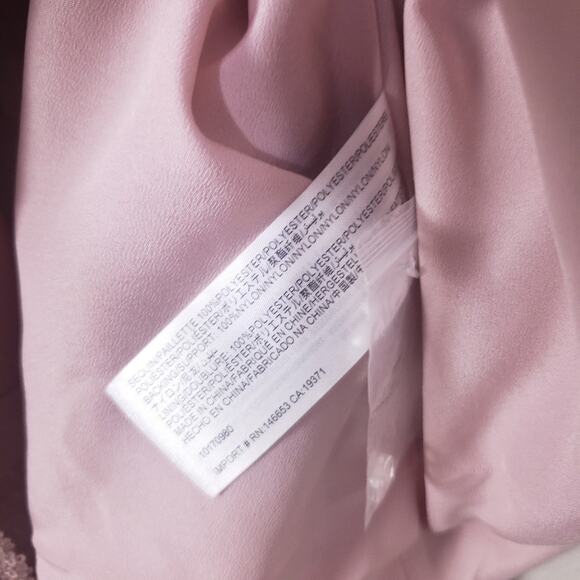 C/MEO Collective Illuminated Sequin Shimmer Mini Dress (Pink, Small) - Picture 12 of 16